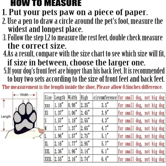 Dog/Pet Boots Pink with Grey soles. Size 2. NWT - Picture 5 of 5